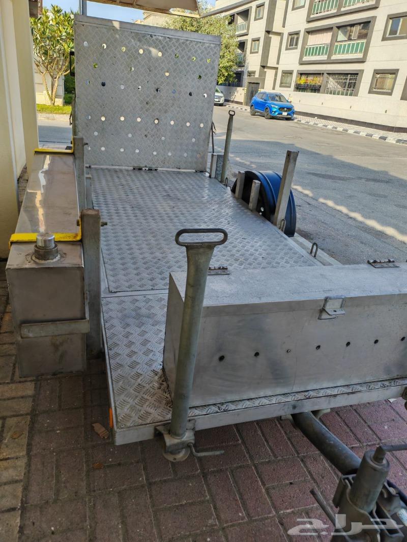 Aluminum Car World Foldable Trailer with Tank and Cabin63616154821635113