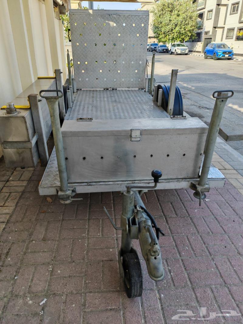 Aluminum Car World Foldable Trailer with Tank and Cabin63616154821635114