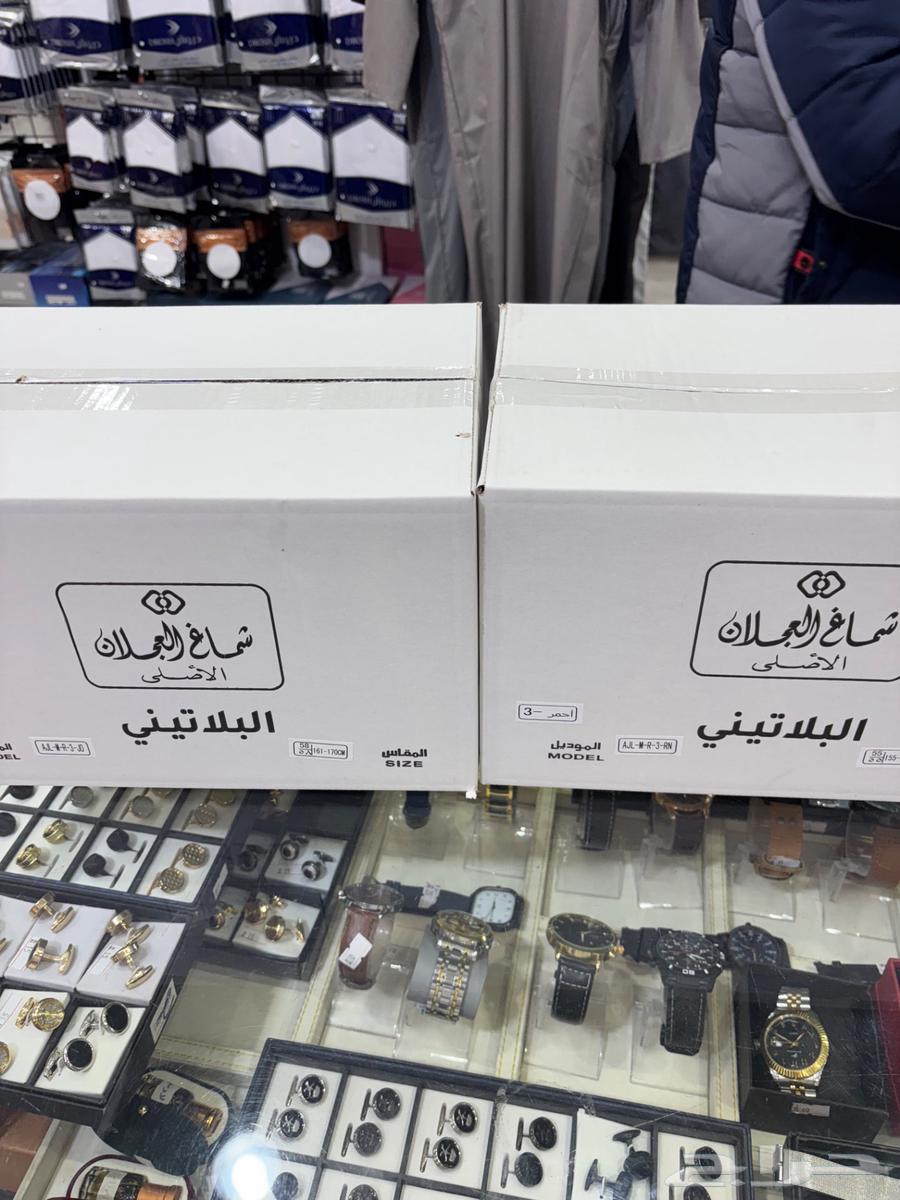 شماغ العجلان البلاتيني الجديد63326584883457113