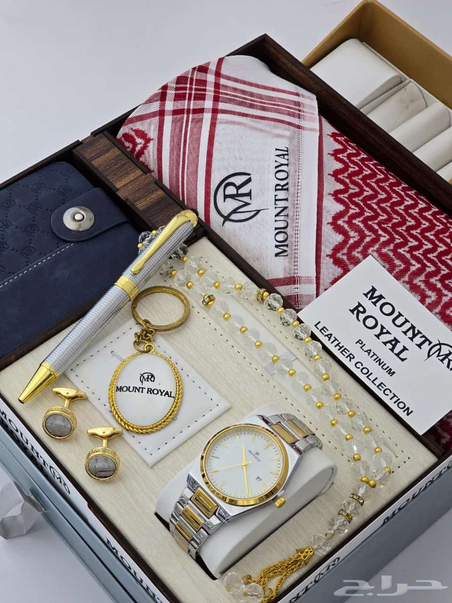 Luxury and elegant men's watch sets with a shemagh63278991815810112