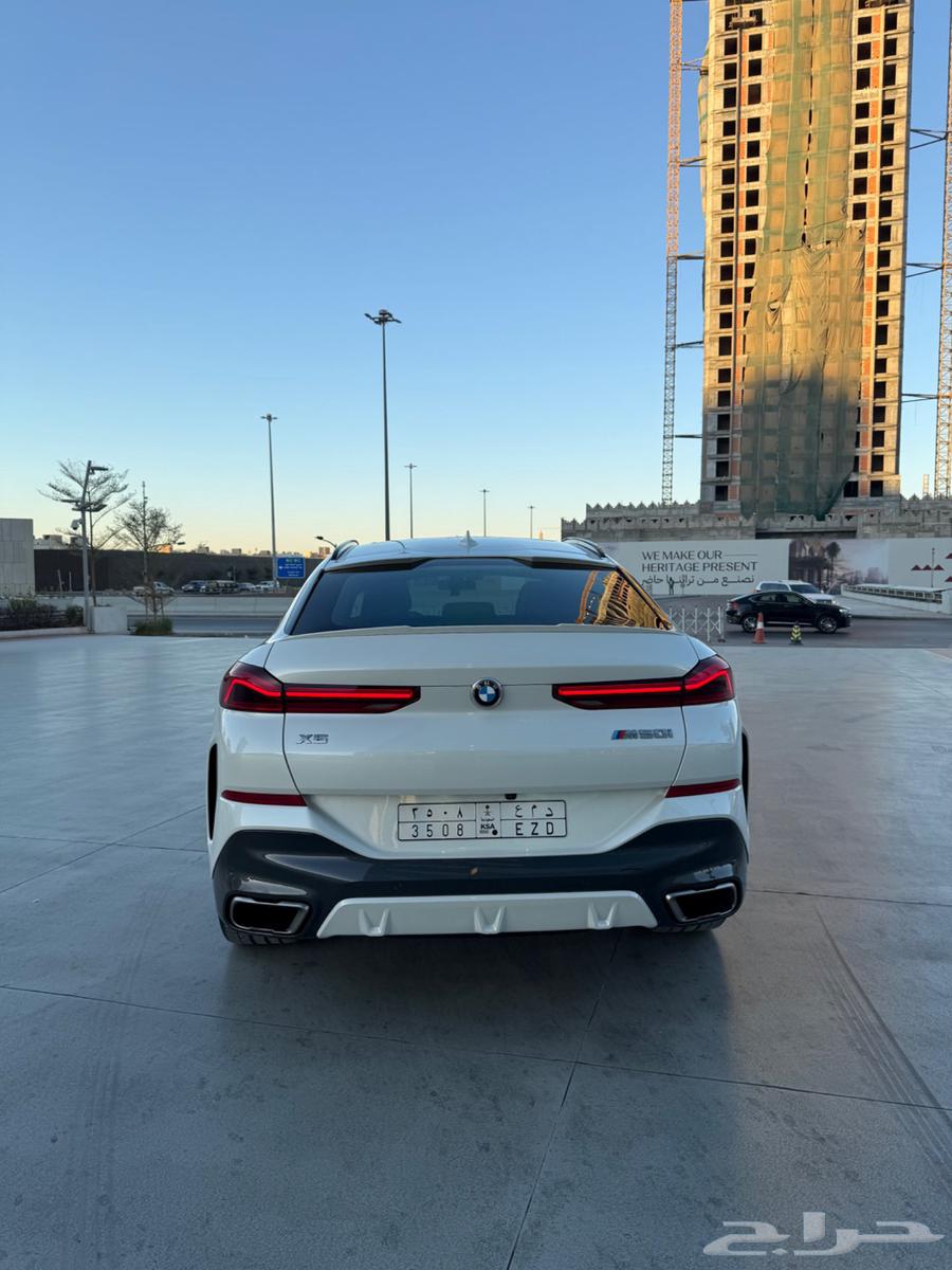 بي ام دبليو Bmw x6 M50i موديل 202063616623455745113