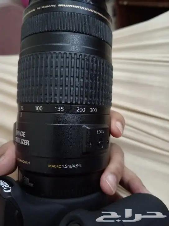 عدسة كانون 70-300 ef فلتر عدسة شمسي وملون633159188440341111