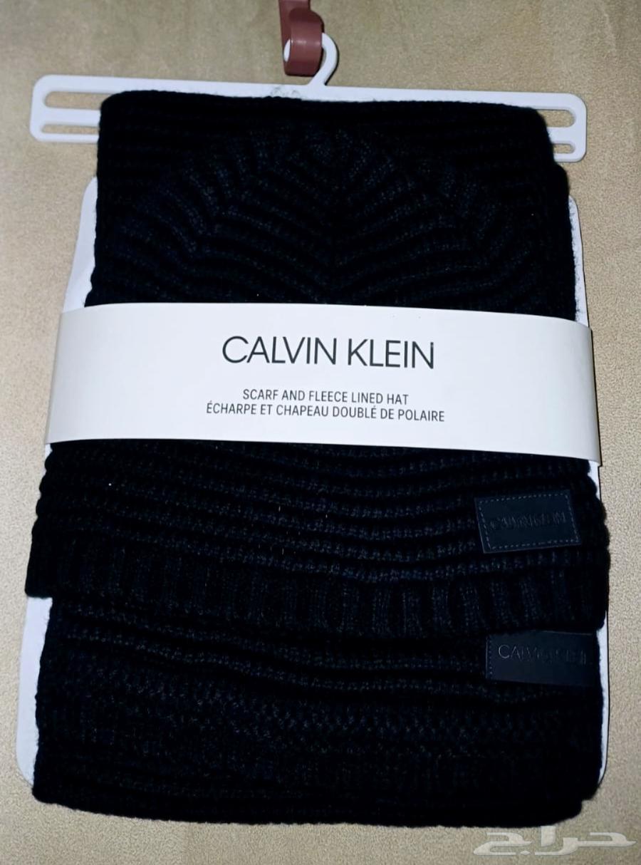 Calvin Klein men's hat and scarf633113794958091121