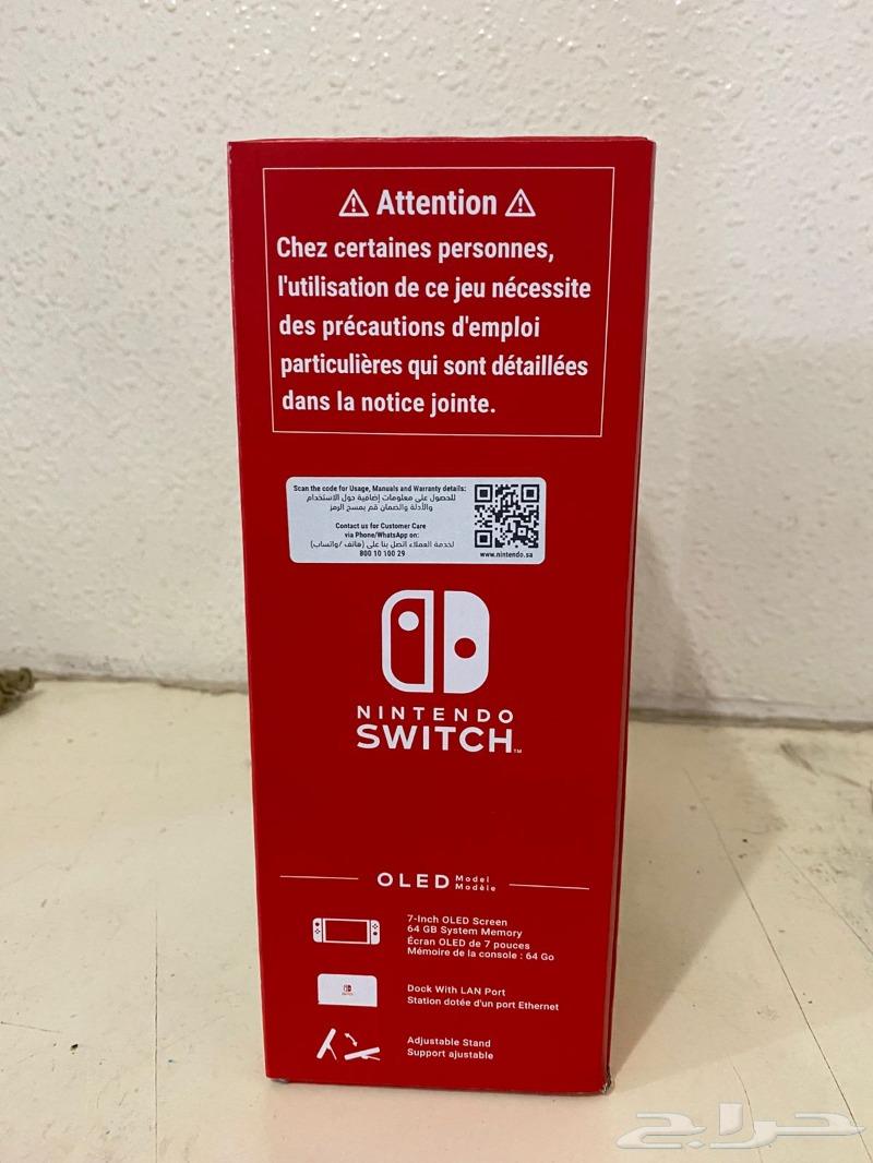 Nintendo Switch OLED White نينتيندو سويتش اوليد63308404574979111