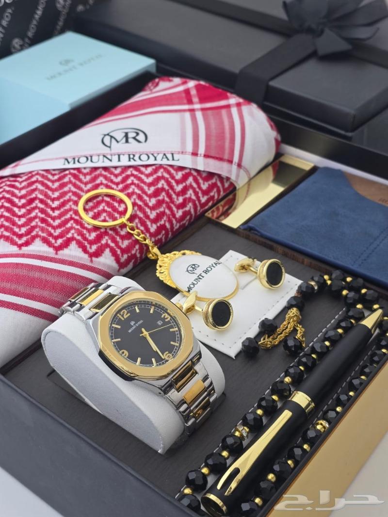 Elegant men's watch sets with shemagh63308177760641119