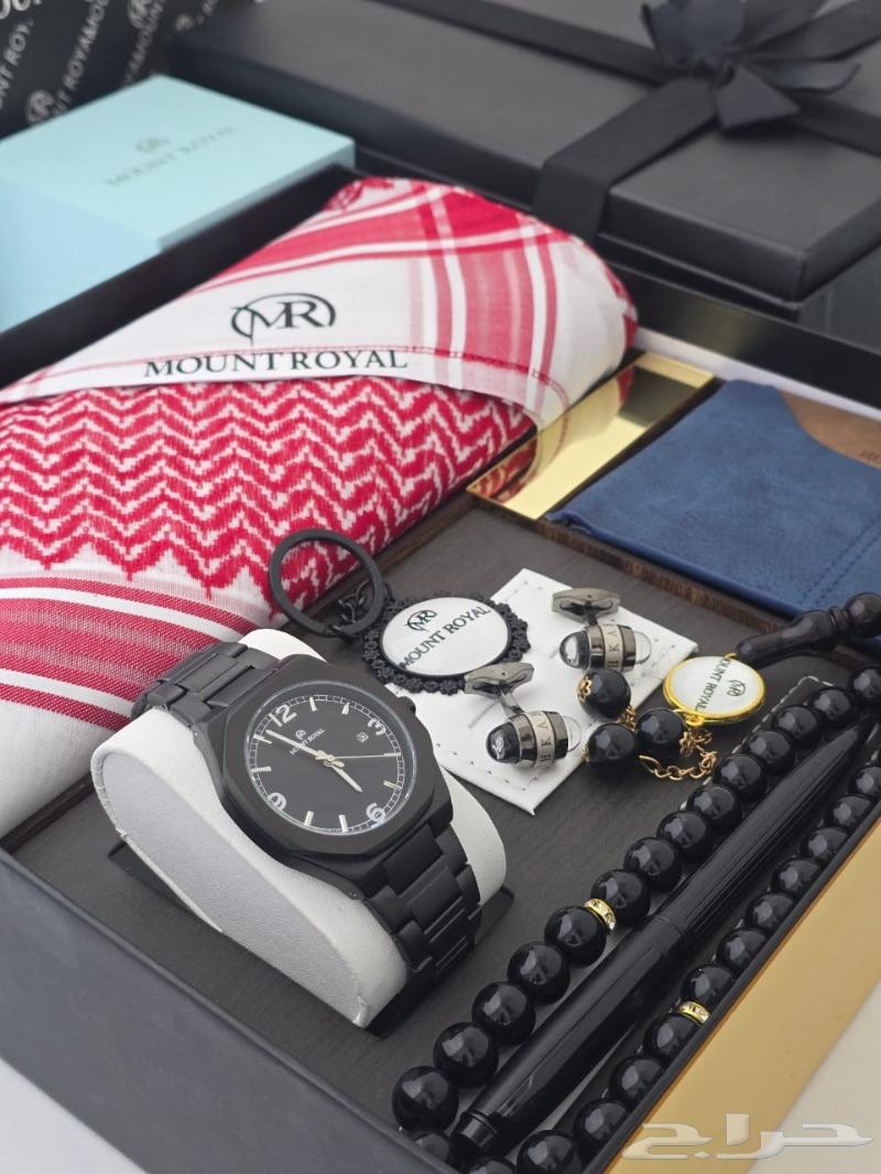Elegant men's watch sets with shemagh63308177760641113