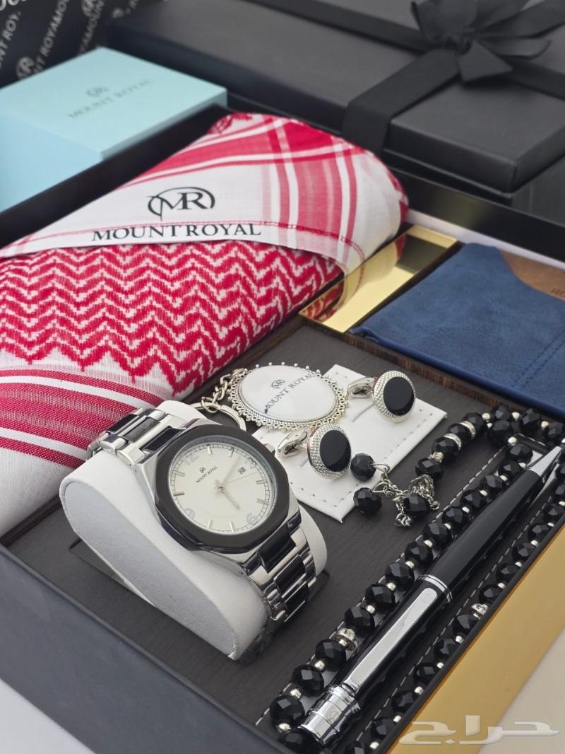 Elegant men's watch sets with shemagh63308177760641111