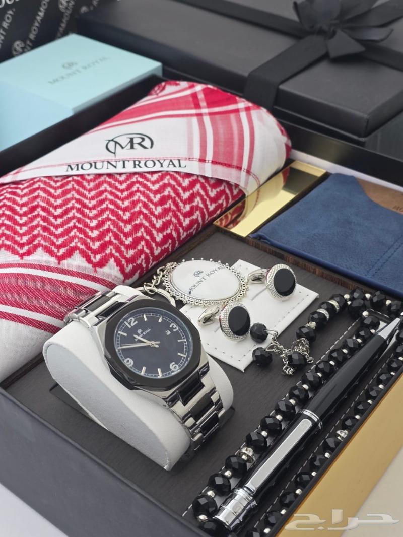 Elegant men's watch sets with shemagh63308177760641112