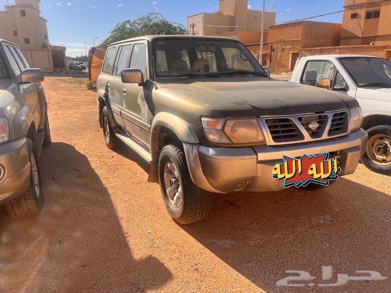 جيب نيسان باترول سوبر سفاري قير عادي تم وضع الحد63617250603905111
