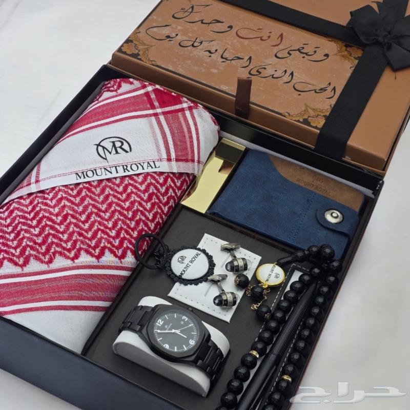 Elegant men's watch sets with shemagh63308177760641114