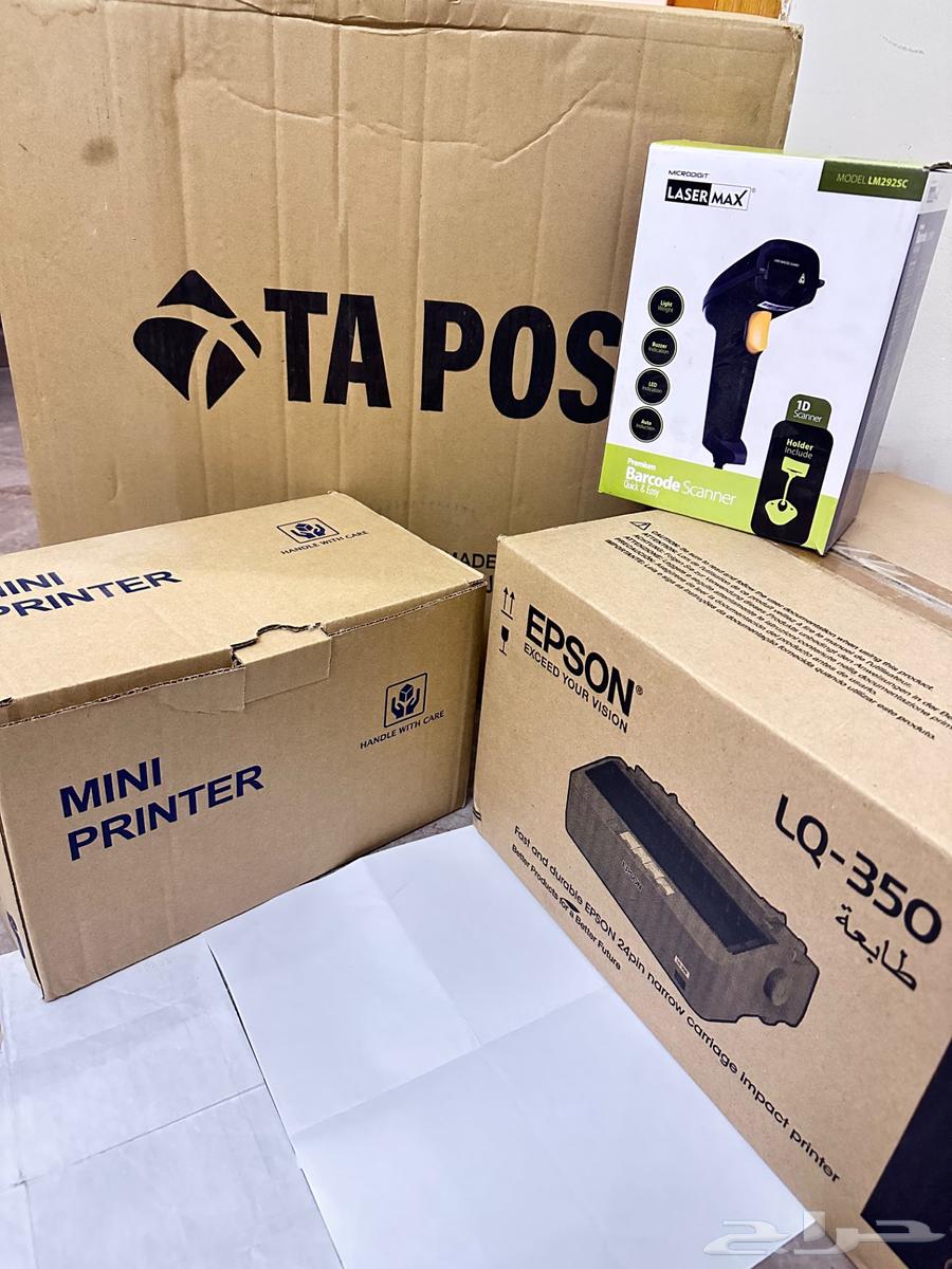 4 قطع طابعة ايبسون LQ-350-كاشير-قارىء باركود طابعة حراري63305728227713116