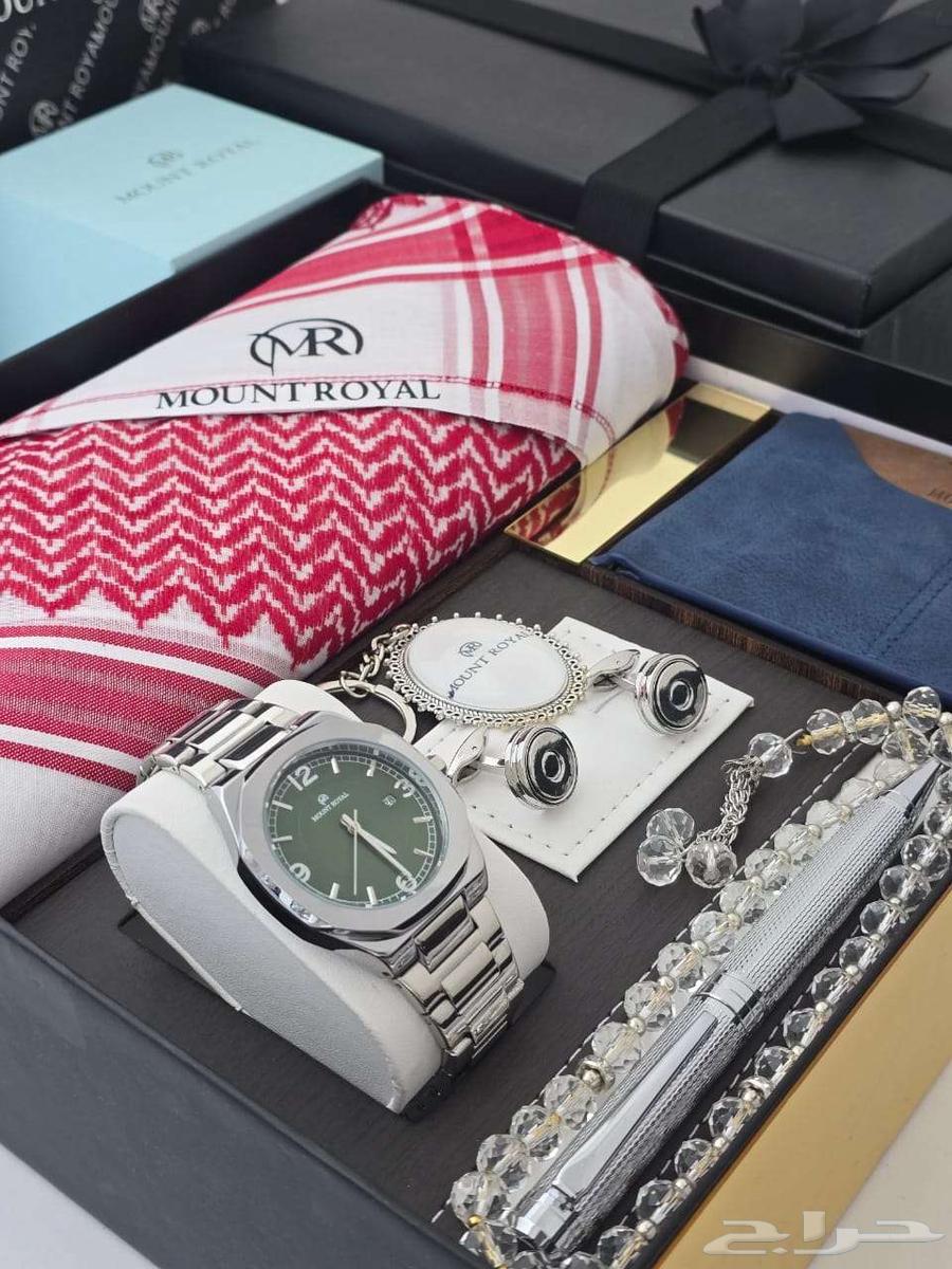Elegant watch set gifts with shemagh633013859536651112