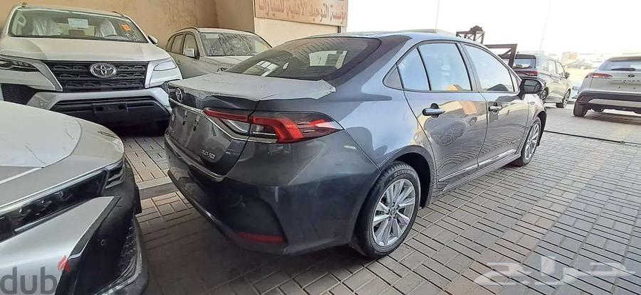 Toyota Corolla 2.0 2025 with upgraded rims, installment payment only through Al-Rajhi63523266939523114