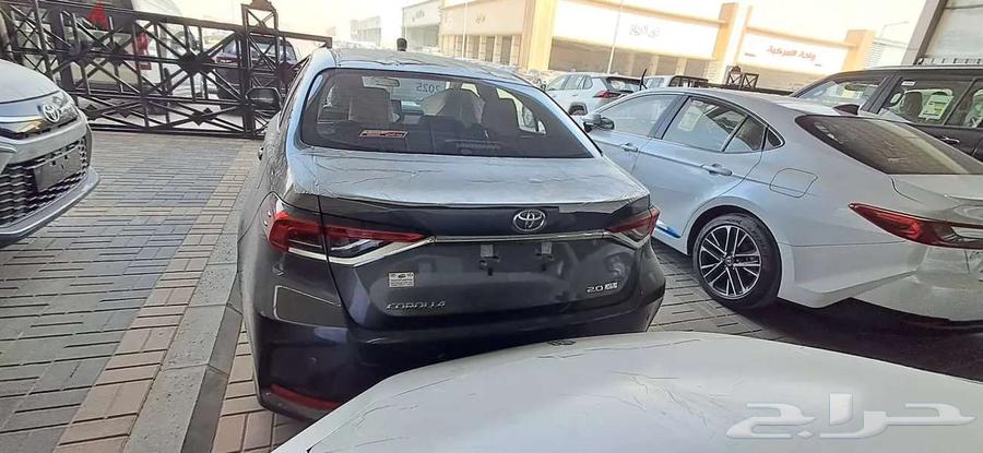 Toyota Corolla 2.0 2025 with upgraded rims, installment payment only through Al-Rajhi63523266939523111