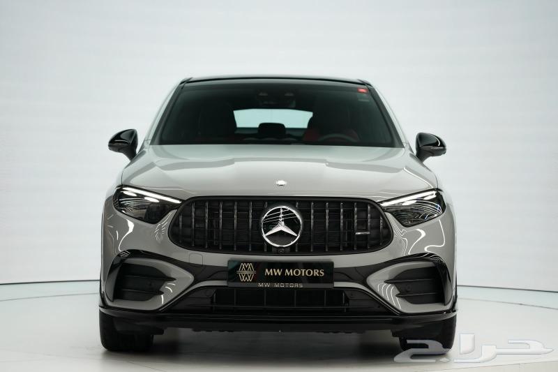 Mercedes GLC 43 Coupe 2025 model, Gulf specs, gray and red63511882816257111