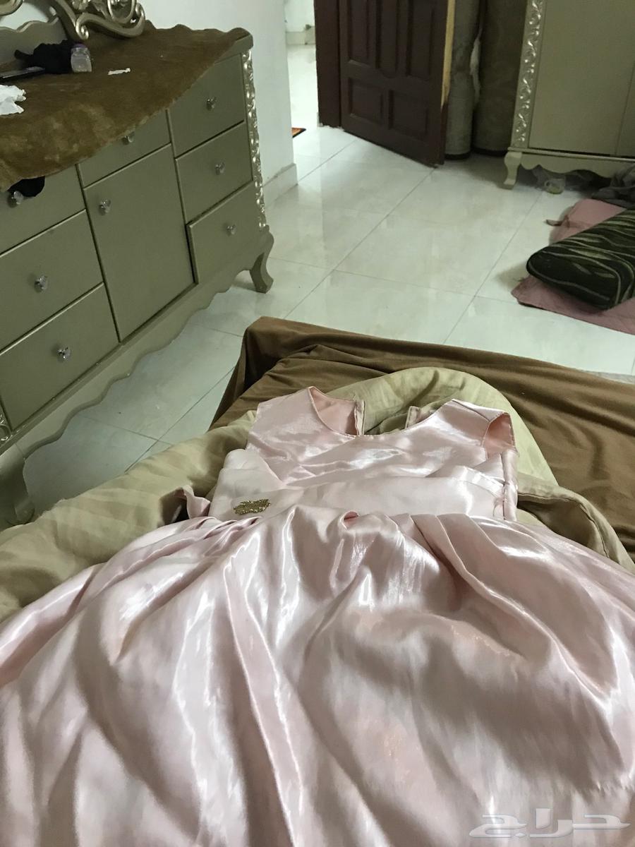 فستان لون ( وردي ) مناسبه للحفلات والاطفال ع العمر 9632919245350431124