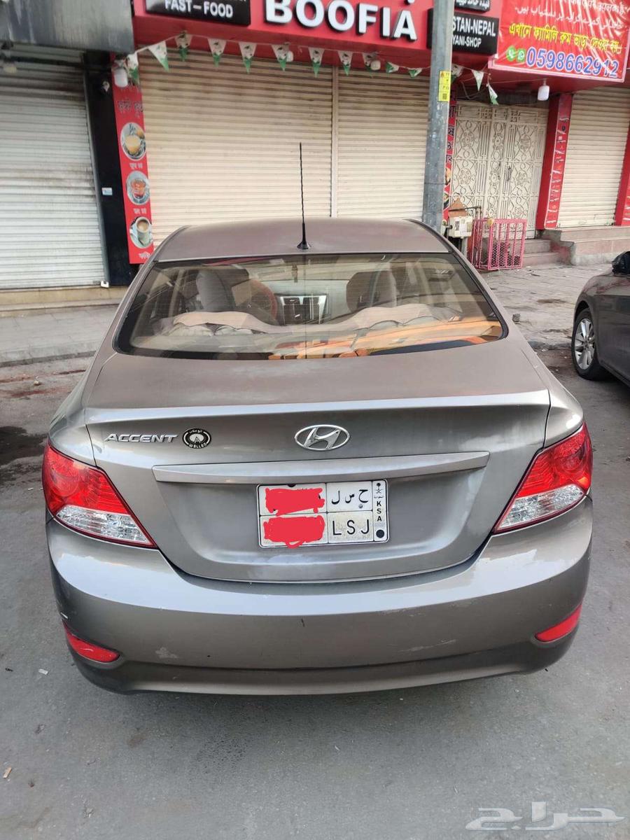 Hyundai Accent 2014 - For Sale - SAR 18,000 - Well Maintained.63477682032130111