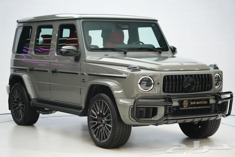 Mercedes G 63 2025 model, Gulf specs, gray with red63472146220419119