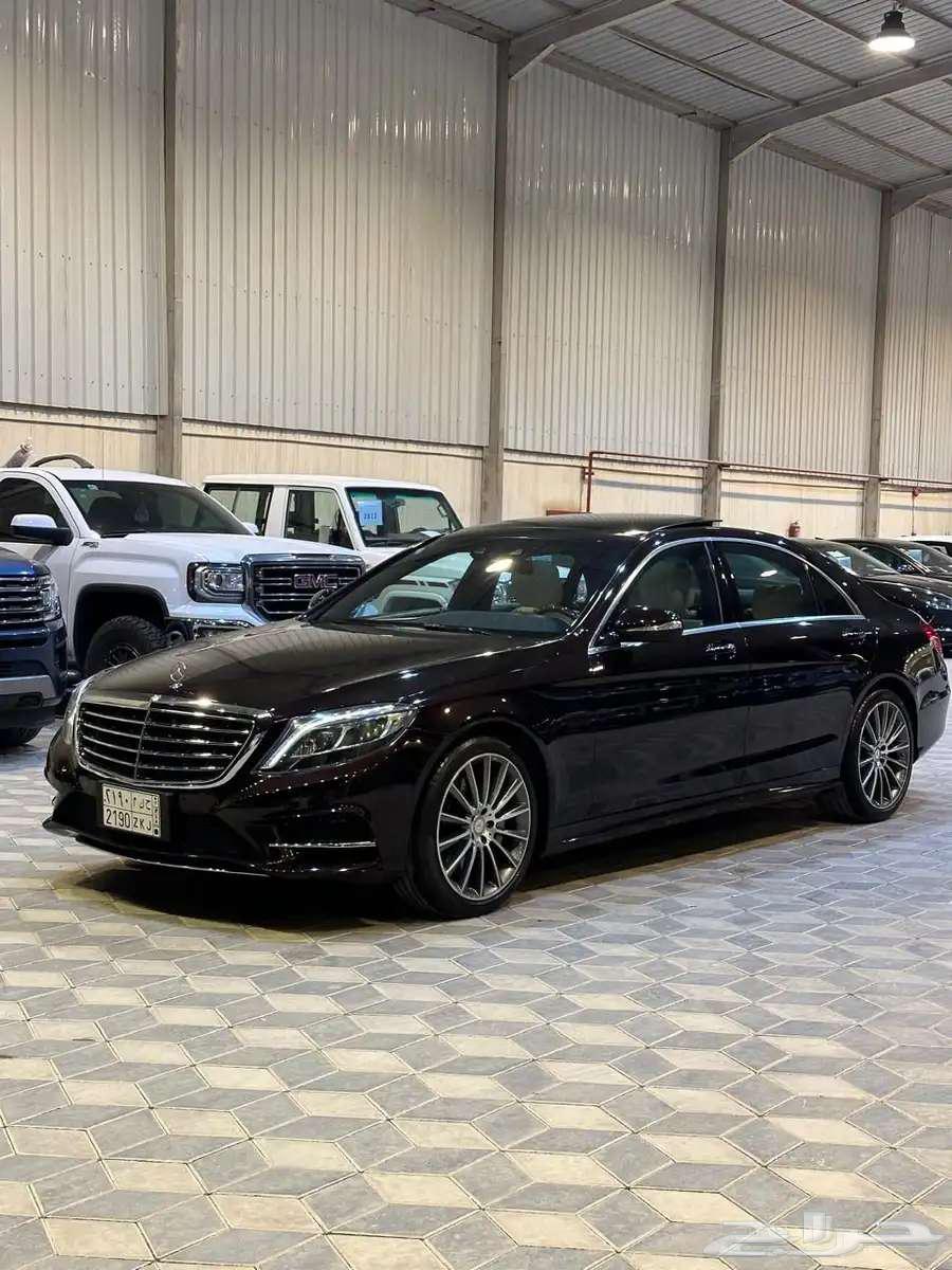 مرسيدس S 400 موديل 2015 ممشى قليل63470091284609111