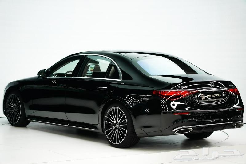 مرسيدس S 580 موديل 2025 أصفار خليجي أسود أبيض63470190883457113