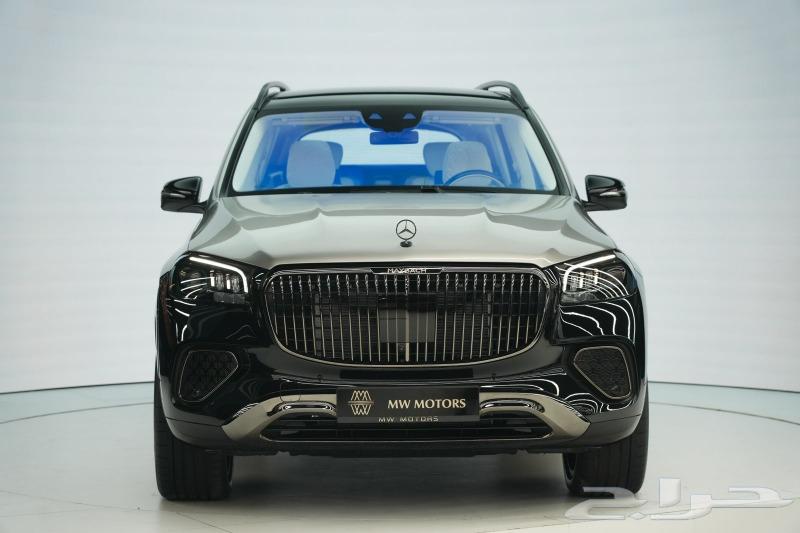Mercedes-Maybach GLS 600 2025 Gulf specs, black with white Mojave interior63470191106435111