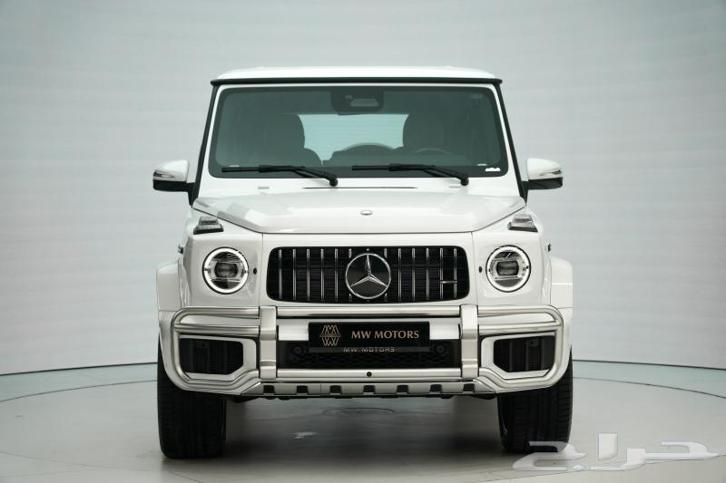 مرسيدس G 63 موديل 2025 أصفار خليجي أبيض أحمر63470227892739111