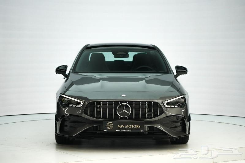 مرسيدس CLA 35 موديل 2025 أصفار خليجي رمادي أحمر63470228484354111
