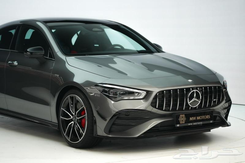 مرسيدس CLA 35 موديل 2025 أصفار خليجي رمادي أحمر63470228484354112