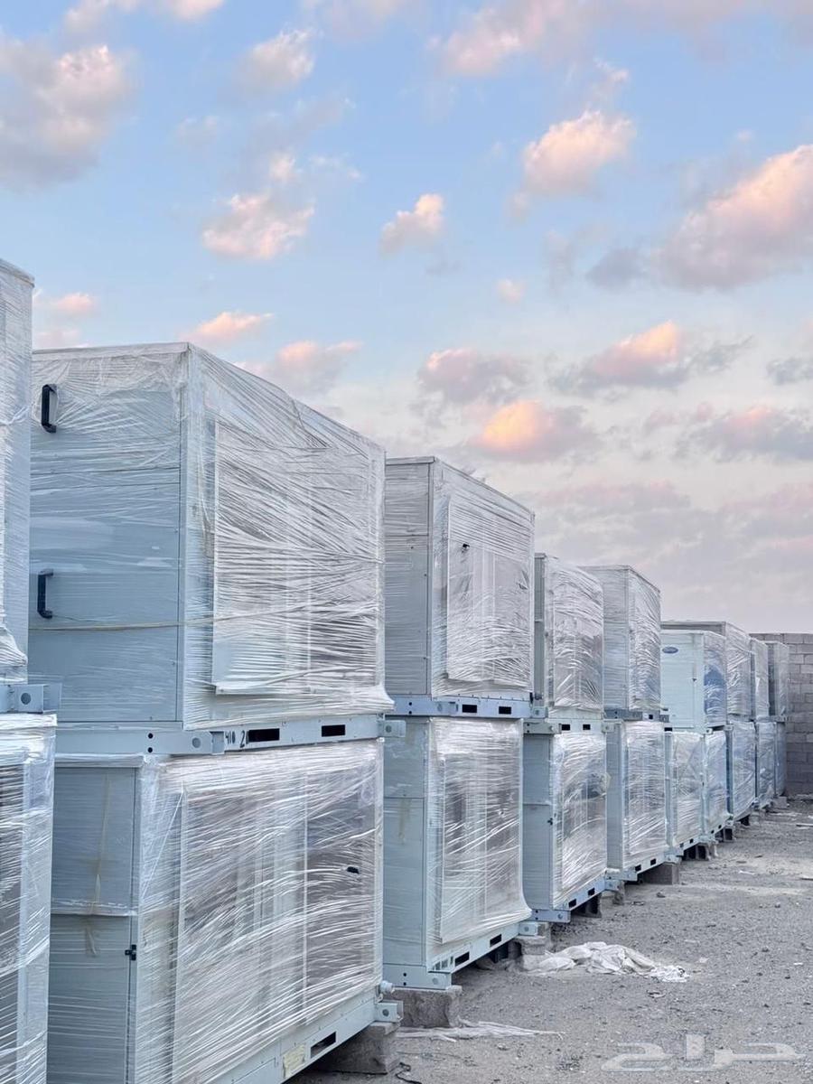 Installation of used air conditioners package 20 25 30 tons63007302948225114