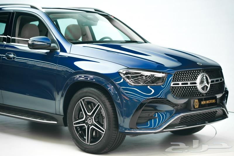 مرسيدس GLE 450 موديل 2025 أصفار خليجي أزرق أبيض 7 مقاعد63423103912833111