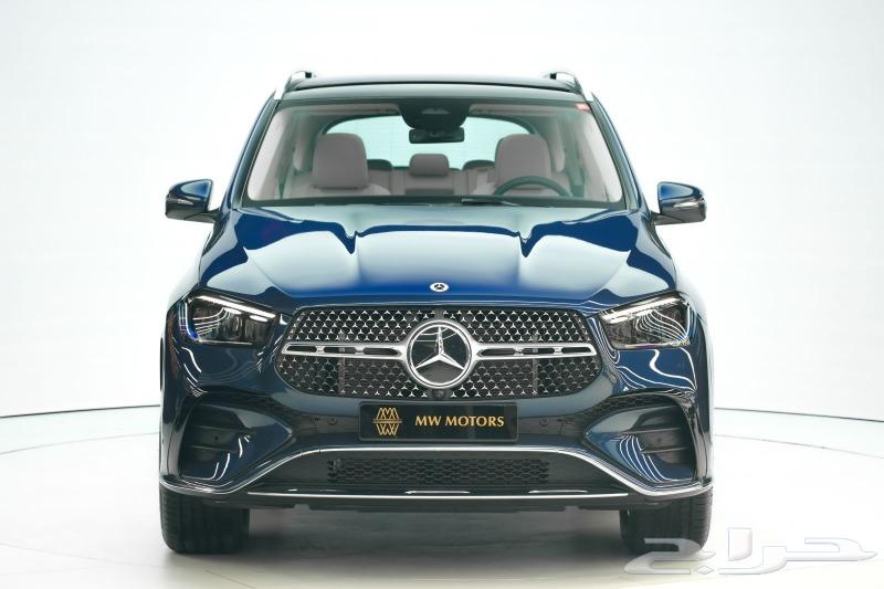 مرسيدس GLE 450 موديل 2025 أصفار خليجي أزرق أبيض 7 مقاعد63423103912833112