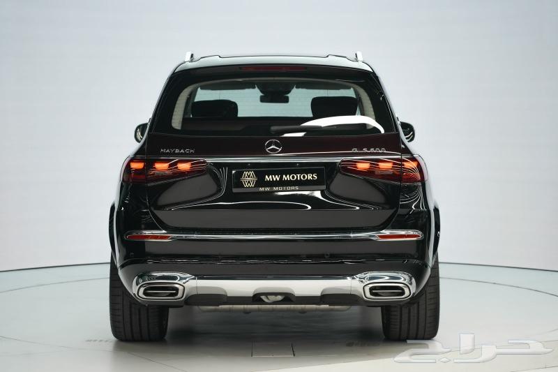 مرسيدس مايباخ GLS 600 موديل 2024 أصفار خليجي أسود ماهوجاني63423023330563114