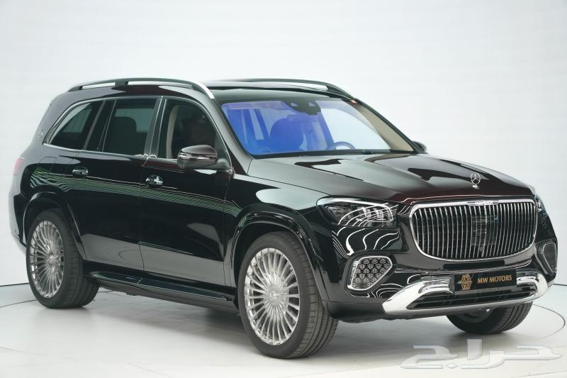 مرسيدس مايباخ GLS 600 موديل 2024 أصفار خليجي أسود ماهوجاني634230233305631111