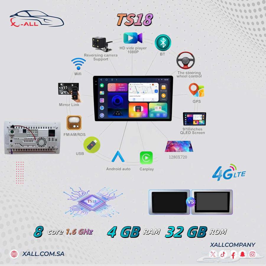 جميع انواع شاشات السيارات والديكورات والداش كام والكاميرات63617574617218114