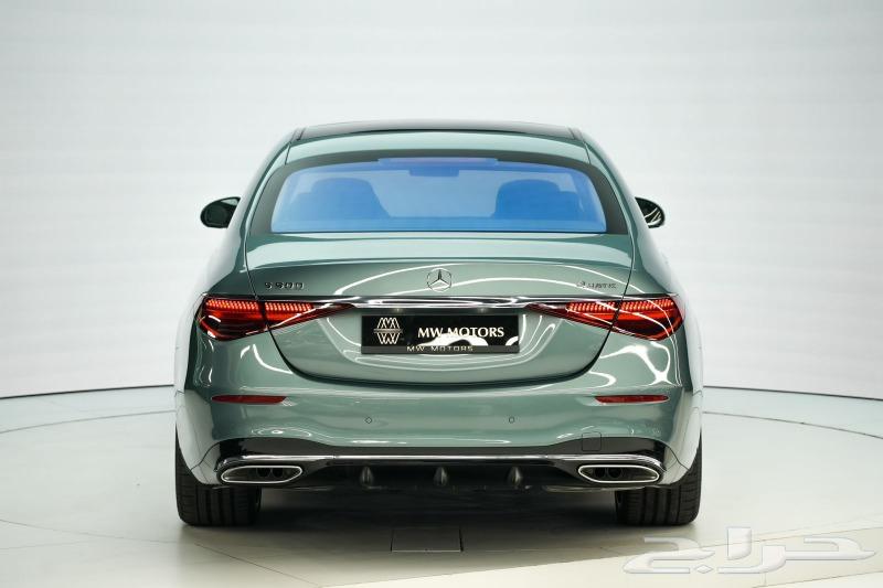 مرسيدس S 500 موديل 2025 أصفار خليجي أخضر فضي أبيض63409884322947114
