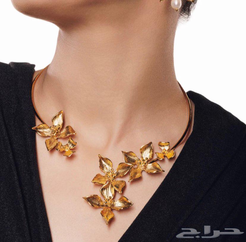 قلادة طوق زهر63251612234371117
