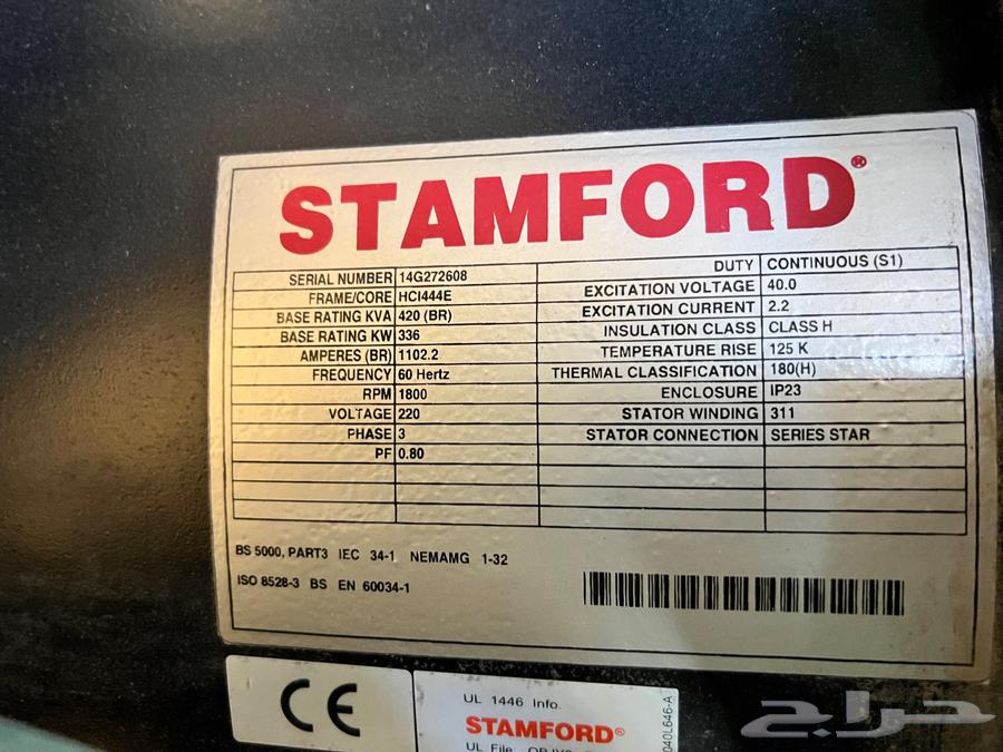 300 kVA pure output Cummins generator, model 201463251037509250113