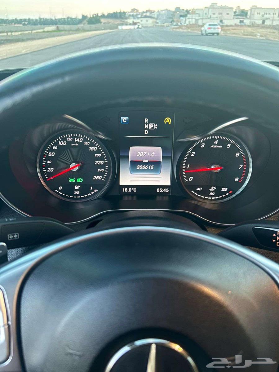 Mercedes C200 2015, Saudi, odometer 206,00063405232956163113