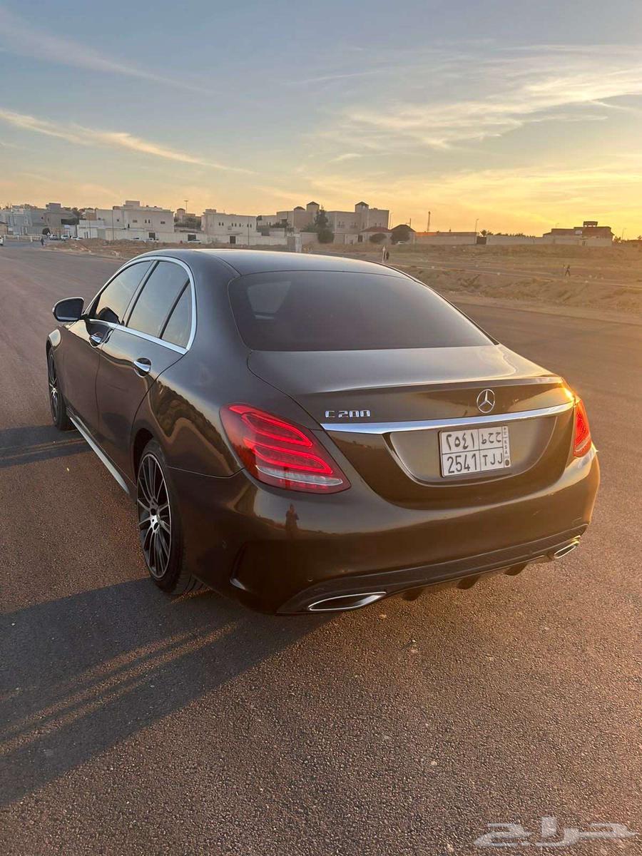 Mercedes C200 2015, Saudi, odometer 206,00063405232956163114