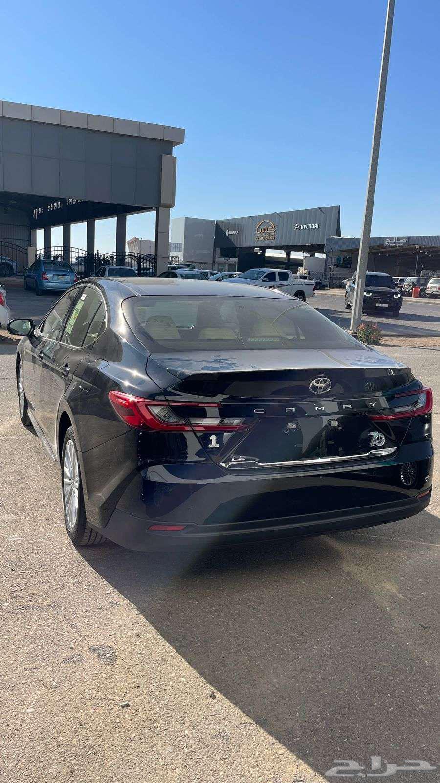 2025 Camry LE gasoline, black, Gulf version... Installments available through all banks63404057170178113