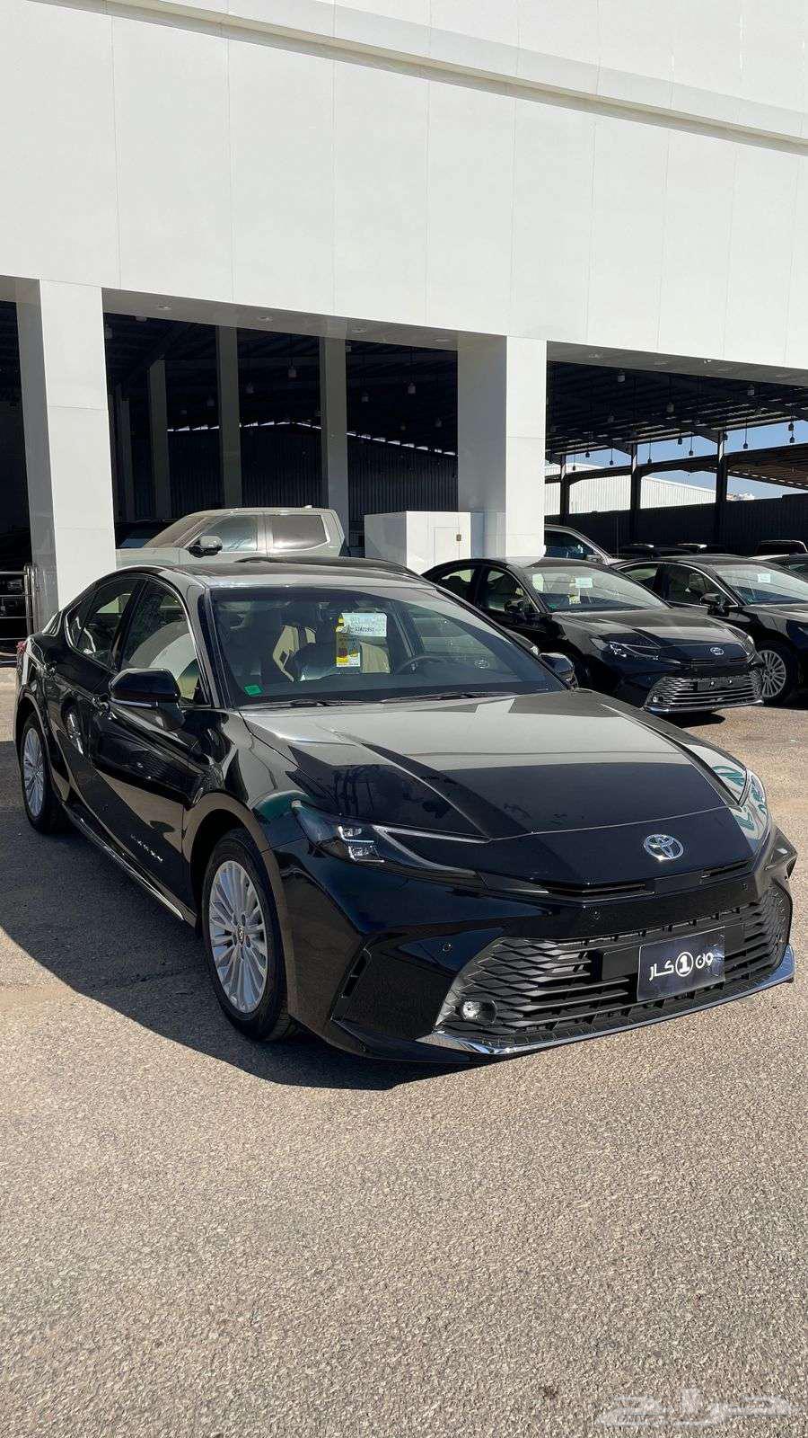 2025 Camry LE gasoline, black, Gulf version... Installments available through all banks634040571701781117