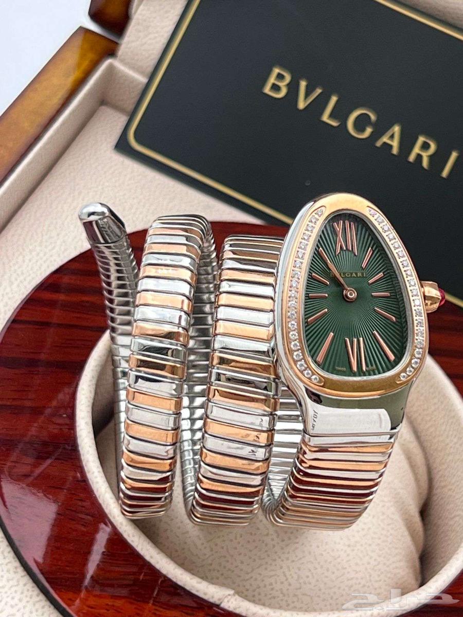 ساعات ثعبان نسائية بولقاري بولقري ساعة ماركة بولغاري بولغري63618087536386114