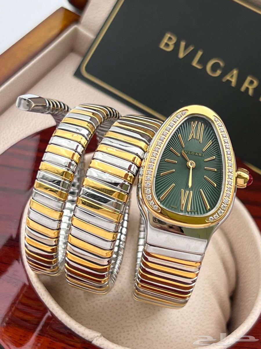 ساعات ثعبان نسائية بولقاري بولقري ساعة ماركة بولغاري بولغري63618087536386112