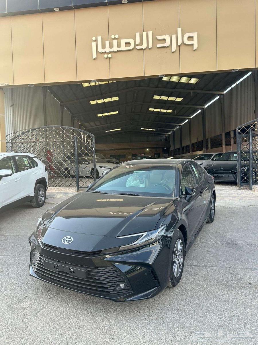 عرض خاص كامري 2025 E ستاندر اسود ب119.900 شامل الضريبة63368955550979111