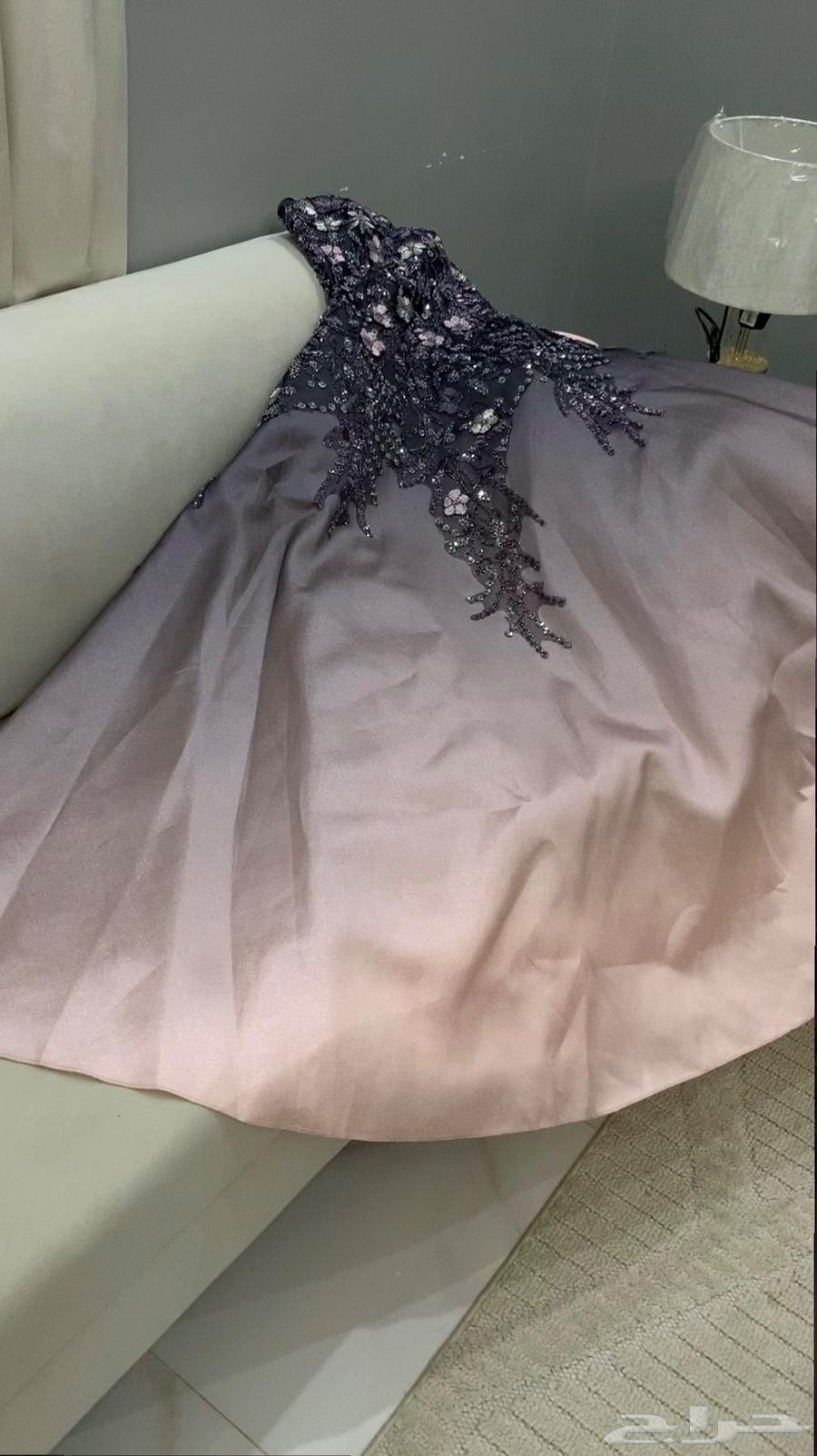 A purple striped dress63237817575298112