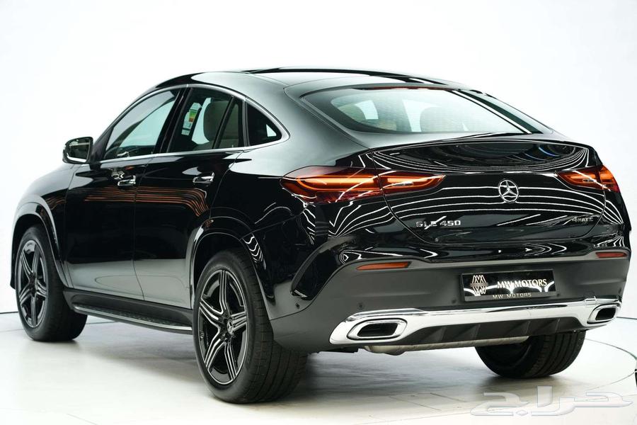 مرسيدس GLE 450 Coupe موديل 2025 أصفار خليجي أسود أبيض63363337038849113