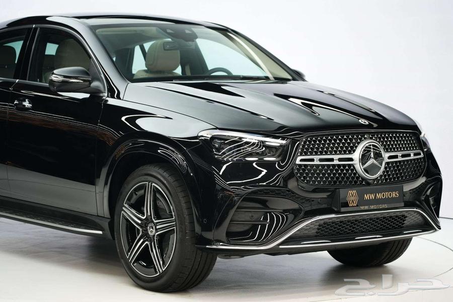 مرسيدس GLE 450 Coupe موديل 2025 أصفار خليجي أسود أبيض63363337038849112