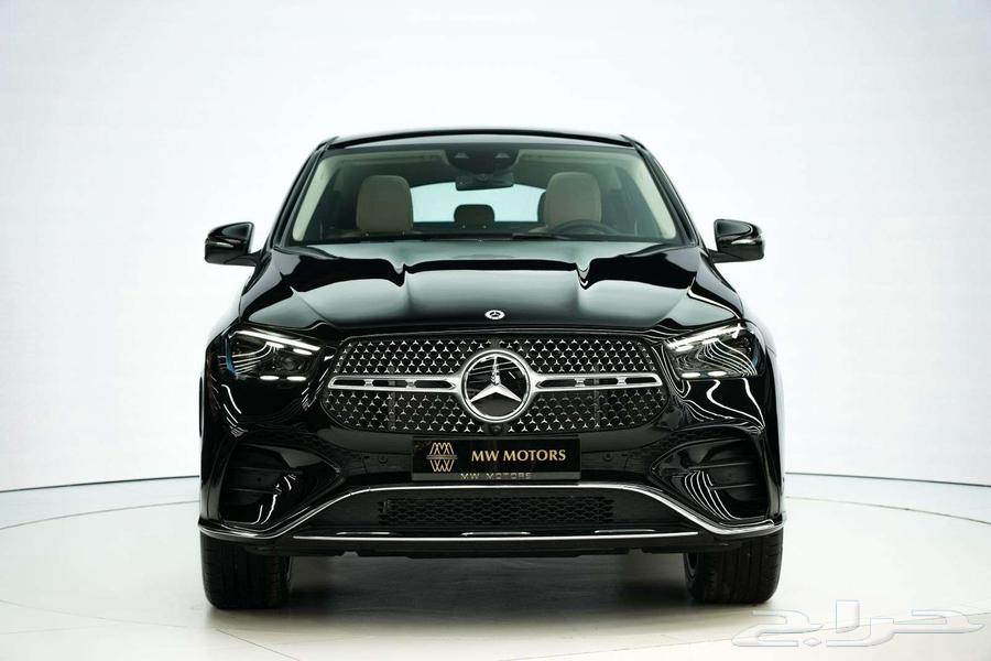 مرسيدس GLE 450 Coupe موديل 2025 أصفار خليجي أسود أبيض63363337038849111