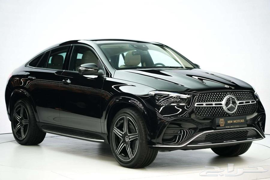 مرسيدس GLE 450 Coupe موديل 2025 أصفار خليجي أسود أبيض633633370388491124