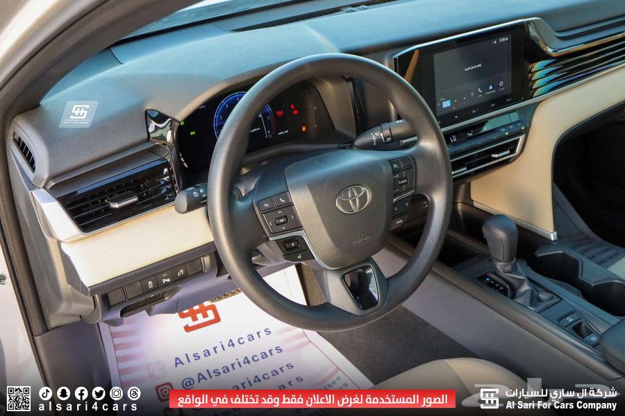 تويوتا كامري E بنزين 2025 اقساط بنوك وشركات63359571438851114